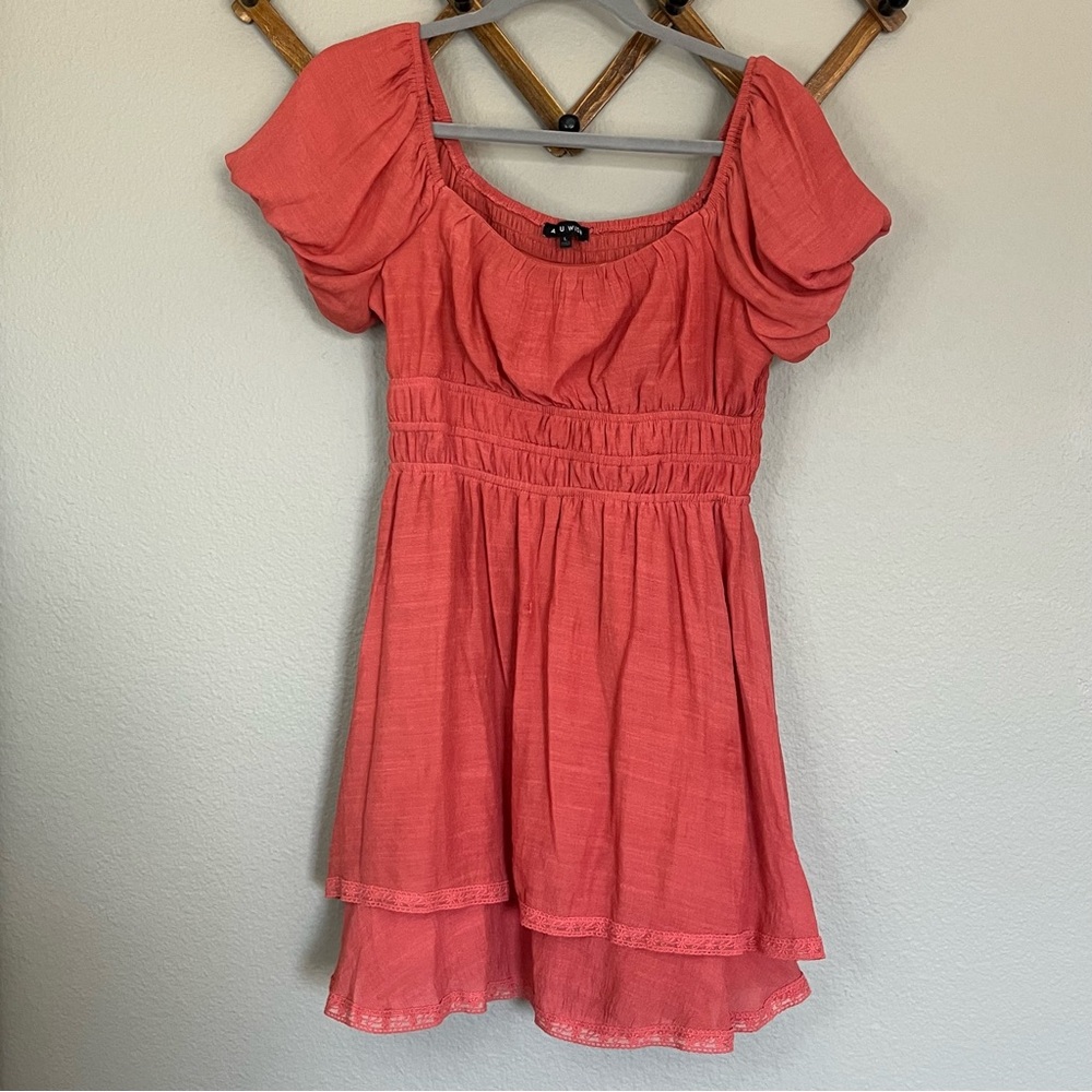 As U Wish Puff Sleeve Dress